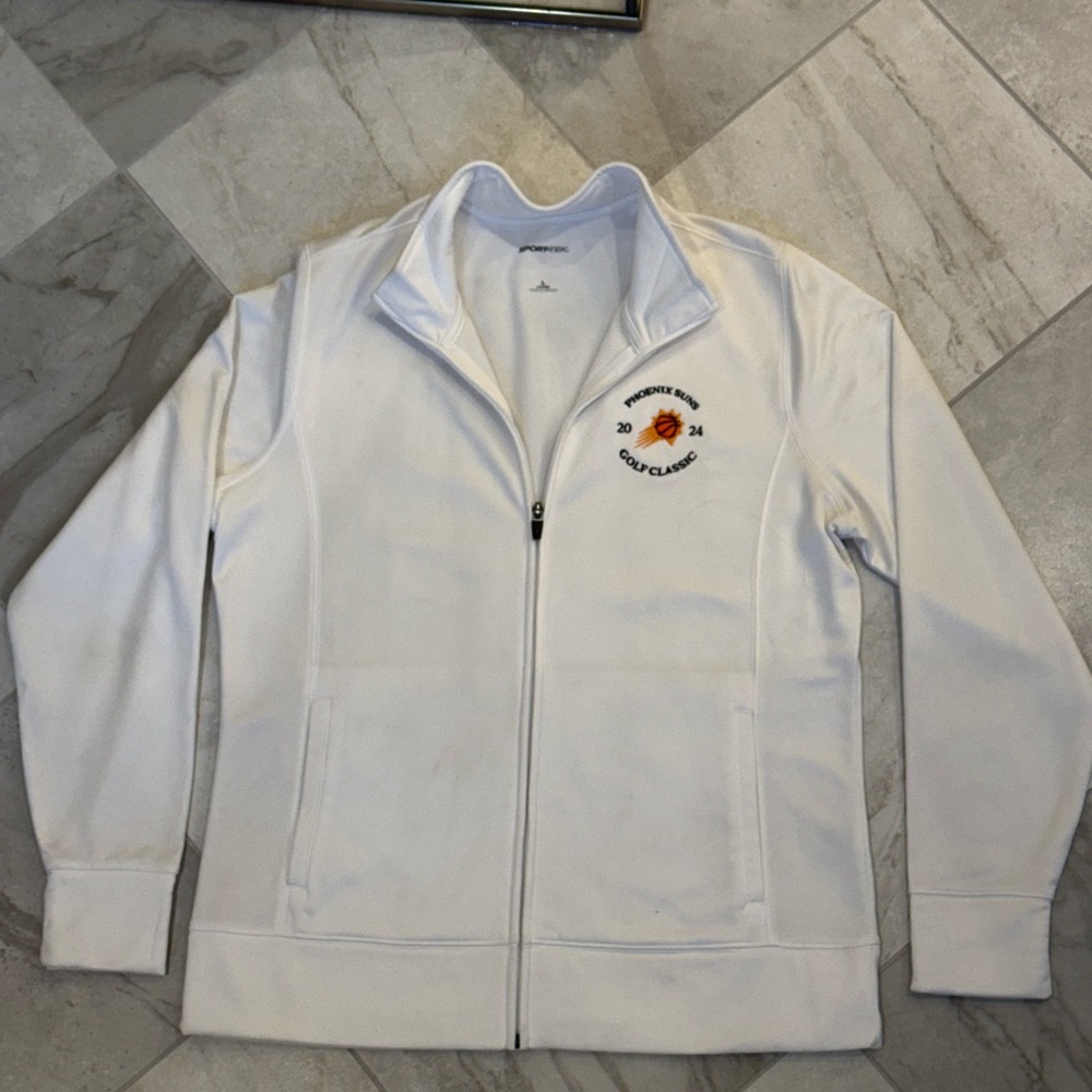 Phoenix Suns Golf Classic | Ladies | White Zip-Up Jacket